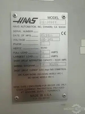 Used 2014 HAAS DS-30SSY CNC Lathes Arizona US | KD Machinery #837235