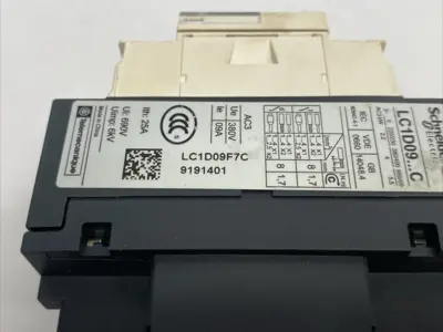 Used SCHNEIDER ELECTRIC TESYS CONTACTOR 3-POLE 9A PLC Contactors | Maverick Industrial Sales #1099131