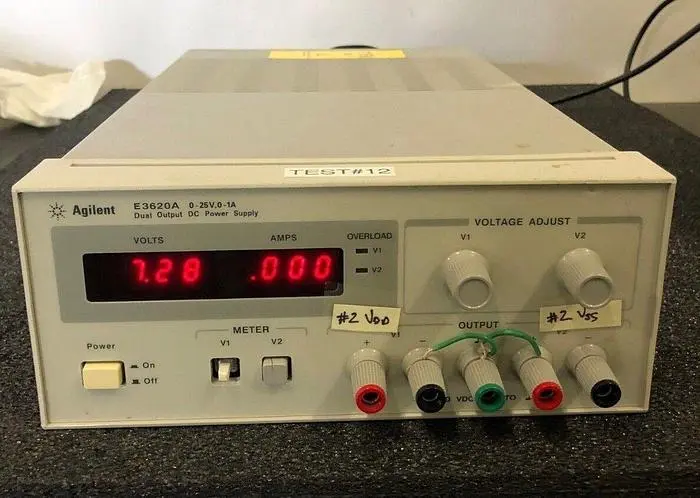 AGILENT E3620A DUAL OUTPUT DC POWER SUPPLY