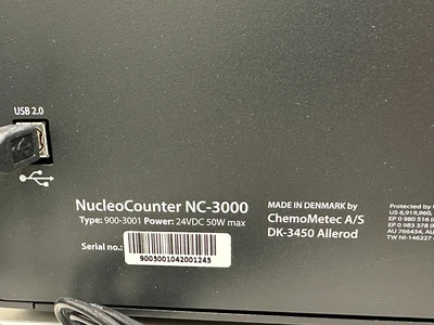 USED Chemometec NucleoCounter NC-3000