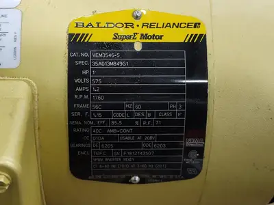 USED BALDOR VEM3546-5