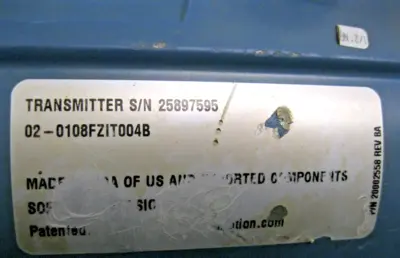 USED Micro Motion 2700R123B2EZCZ