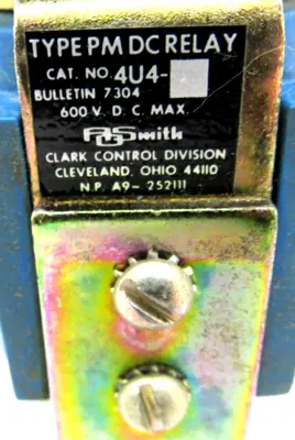 NEW JOSLYN CLARK 4U4 RELAY 240V BULLETIN 7304