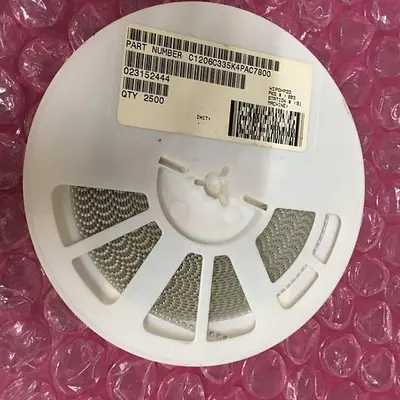 KEMET C1206C335K4PAC7800 CAP 3.30UF VOLTS 16