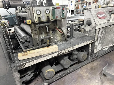 60" Wide Welex Sheet Stack, 12" Top Roll, 24" Middle And Bottom Roll