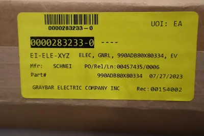 Schneider Electric 990ADB80X80130 PLC Modernization KIT NEW IN BOX STOCK G30