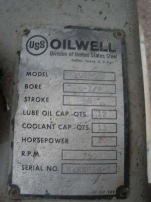 USED OILWELL E-20-RC