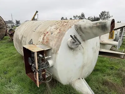 Tank, 1,200 Gallon, S/st, LN2 Storage, 65 PSI, Cryogenic, #S738626