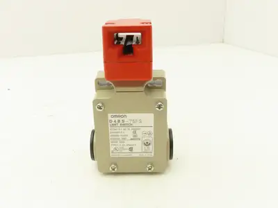 Omron D4BS-75FS Solenoid Interlock Limit Switch Safety Door 2A/400V