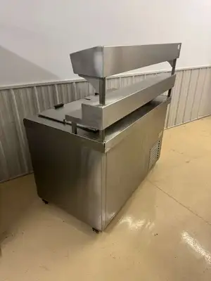 Used Nelson Used Nelson BD-8RB Double Row Ice Cream Dipping Cabinet 115V Ice Cream Equipment Illinois US | Falcon Restaurant Supply #1375056