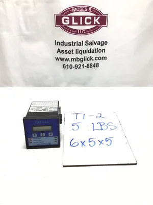 Sigma Controls 700-X Series Pump Controller 110VAC Temp Alarm V1.2