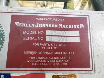 MEREEN-JOHNSON 431-DC, 31” GANG RIPSAW