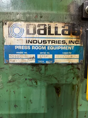 DALLAS 2D500 72 x 30 Air Feeder & Straightener | Rygate LLC (3)