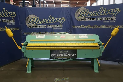 Used CHICAGO W37 Box & Pan Brakes including Finger California US | Sterling Machinery Exchange #1467009
