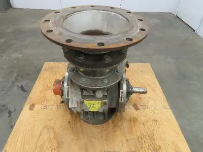 Mac Equipment Rotary Airlock Feeder Valve 8x12" Round Flange
