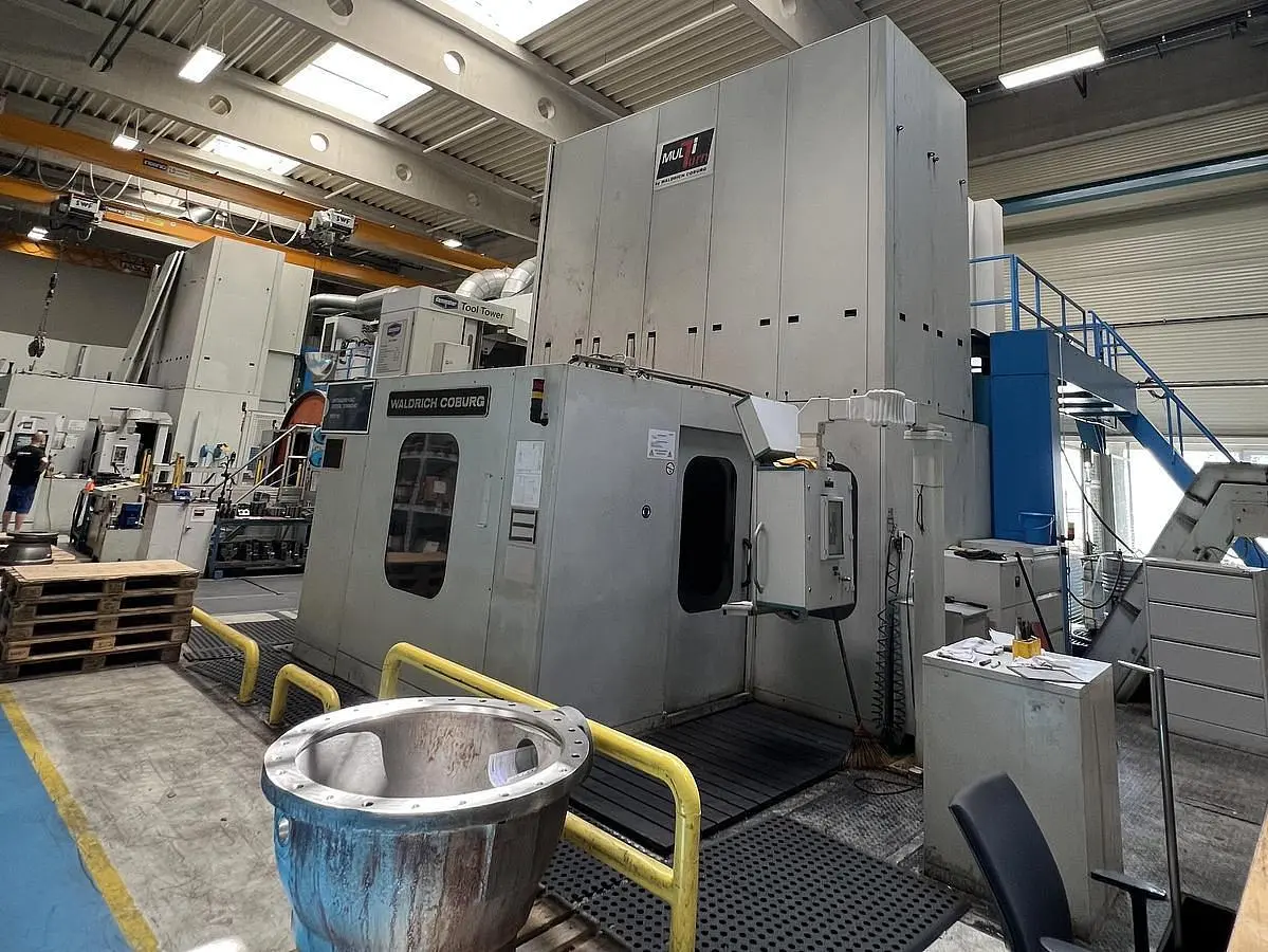 Used 2005 WALDRICH COBURG MULTITURN 1500 FM Multitasking Machining Centers Georgia US | Shub Machinery #1518567