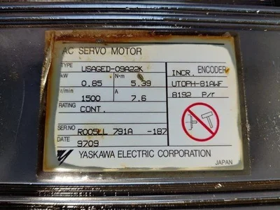 USED HAAS USAGED-09A22K UTOPH-81AWF 8192 9608