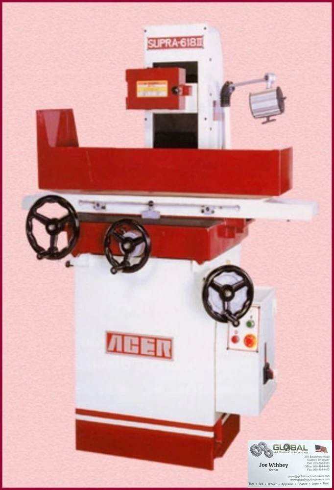 ACER HIGH PRECISION SURFACE GRINDER Supra-618-II w/ Standard Accessories