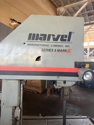 2010 MARVEL SERIES 8 MARK III SAWS, BAND, VERTICAL | Turner's Machinery (8)