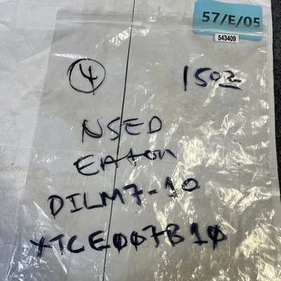 Used Eaton XTCE007B10 PLC Contactors California US | Davliegogo LLC #1705391