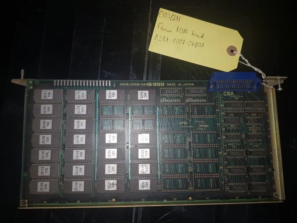 (REF 271) FANUC MEMORY BOARD A20B-0008-0480-03A