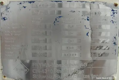 USED FRYMA VME-2400