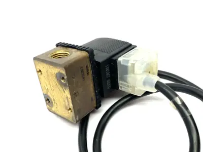 USED BURKERT DIRECT ACTING 2-WAY PLUNGER VALVE