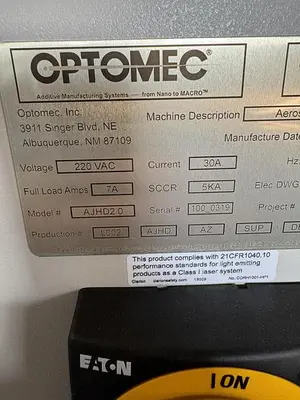 NEW 2023 OPTOMEC AERSOL JET PRINTER