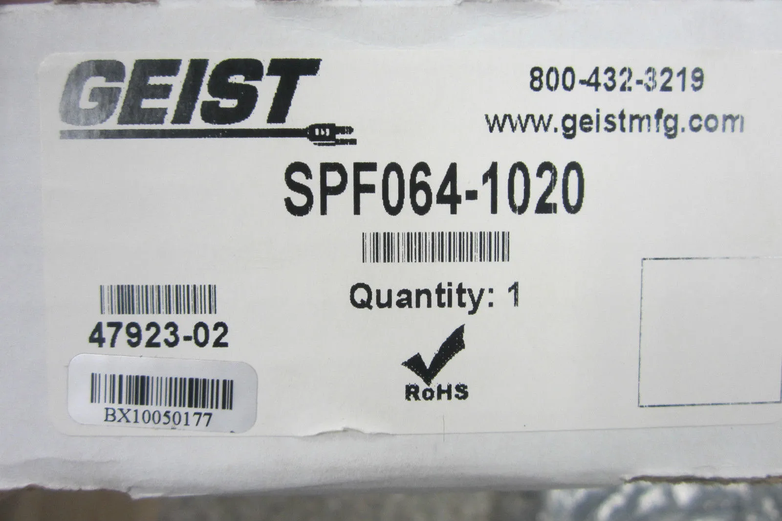 NEW GEIST SPF064-1020 SURGE SUPPRESSOR SPF0641020