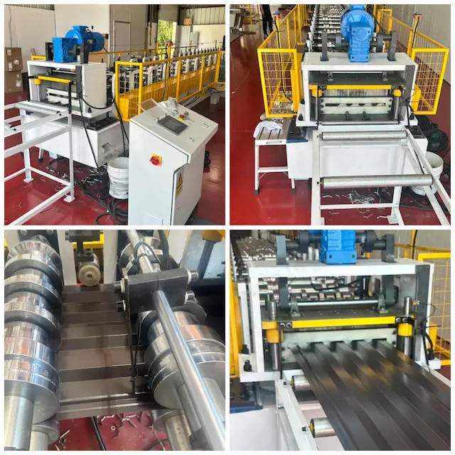 Box Rib Wall Cladding Roll Forming Machine in California, USA