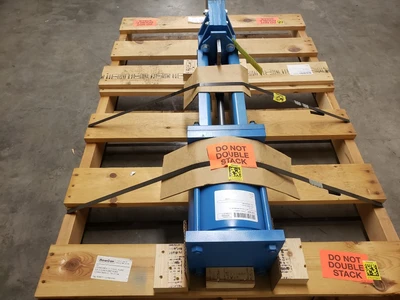 Newcon 8" 150 Class Steel Gate Valve Pneumatic Auctuator