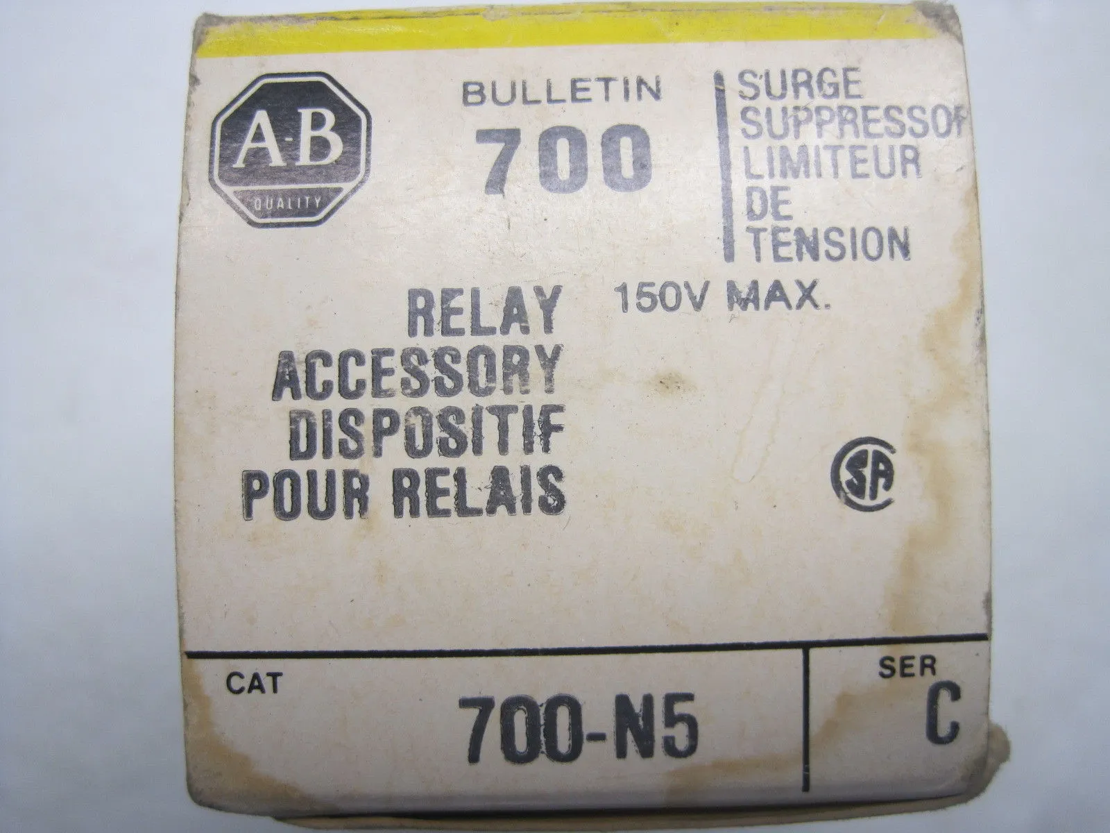 NEW ALLEN BRADLEY 700-N5 SURGE SUPPRESSOR