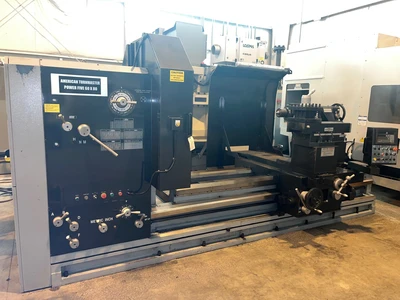 2015 REPUBLIC/LAGUN AMERICAN TURNMASTER POWER FIVE Engine Lathes (Gap Bed, Hollow-Spindle, Tracer) | Mohawk Machinery (3)