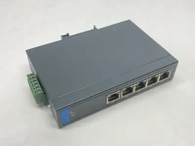 USED ADVANTECH INDUSTRIAL ETHERNET SWITCH 5-PORT 1.5A 12-48VDC EKI-2725
