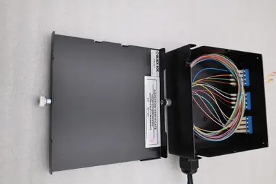 Black Box JPM398A JPM39 Series DIN Rail Mini Fiber Enclosure STOCK K-1120-A