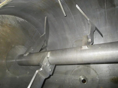 J.H. Day Turbulent Mixer/Dryer, Stainless Steel, Jacketed, 30 HP