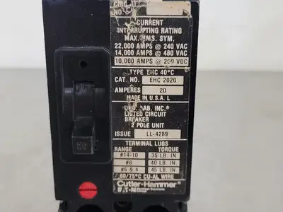 USED CUTLER-HAMMER EHC2020