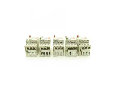 Sprecher & Schuh Manual Motor Starter 2.5A 600V 3 Pole Lot Of 5