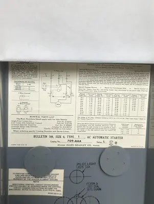 New | in-Stock ALLEN-BRADLEY 709-AAA Industrial Controls Ohio US | Surplus Asset Holdings #1542682
