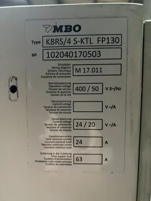 2017 MBO K8-RS-S-KTL/4 Combination Folder Folders | Machinery Solutions Group, Inc. (10)