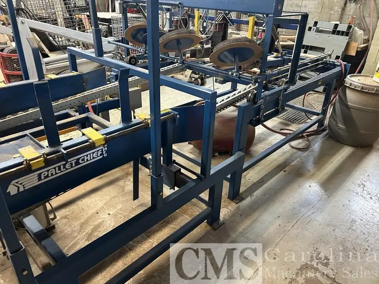 Used 2020 PALLET CHIEF PC II PALLET NAILER WITH STACKER Nailers North Carolina US | CAROLINA MACHINERY SALES #422112