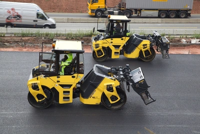 BOMAG BW 161 ADO-5 Tandem Vibratory Rollers | Mid South Machinery (12)