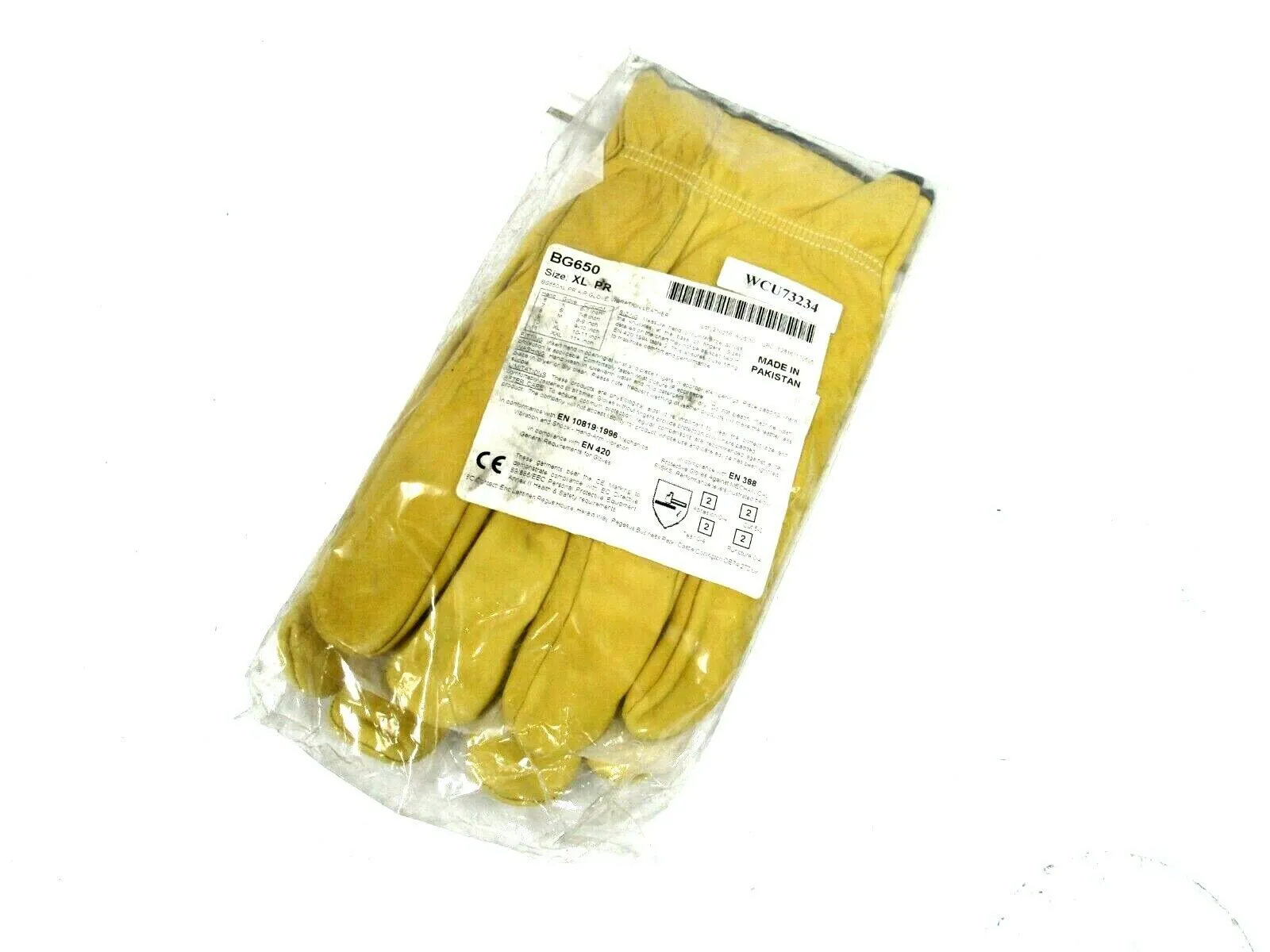 NEW LOT OF 6 PAIR IMPACTO BG650 ANTI-VIBRATION GLOVE X-LARGE