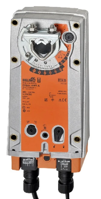 Belimo EFB24-SR-S Actuator, 270 in-lb 30 Nm, Spring Return, 2...10 V, Modulating [New]