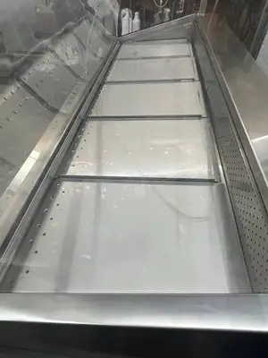 Traulsen TD078HT-1 Stainless Steel 78” Seafood Display Case Refurbished