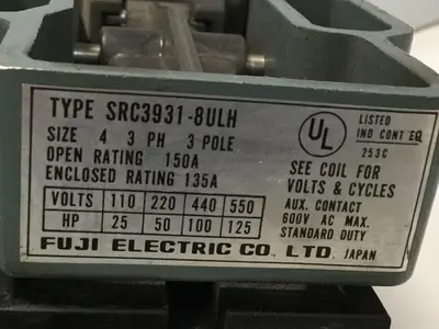 USED FUJI ELECTRIC SRC3931-8ULH