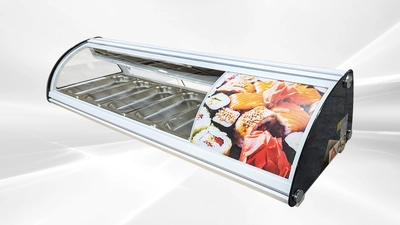 171-0308 52" Self Contained Sushi Display Cooler Case