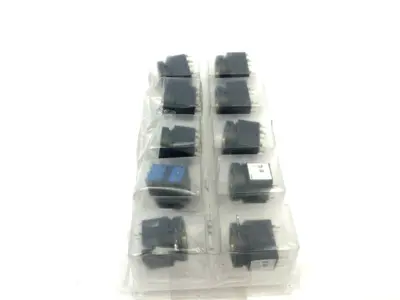 New | in-Stock IDEC Pushbutton Switch Contact Block, DPDT 22mm Gold 10-PACK Contact Blocks Michigan US | Maverick Industrial Sales #1390860