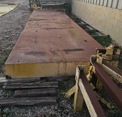Precision Steel Fabrication Table | 300"L x 83"W | 1-3/4" Solid Plate | Sub-Frame Base
