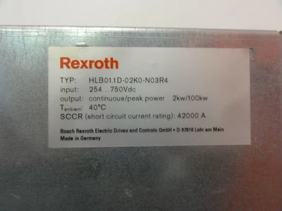 USED REXROTH HLB01.1D-02K0-N03R4
